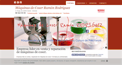 Desktop Screenshot of maquinas-coser-asturias.com